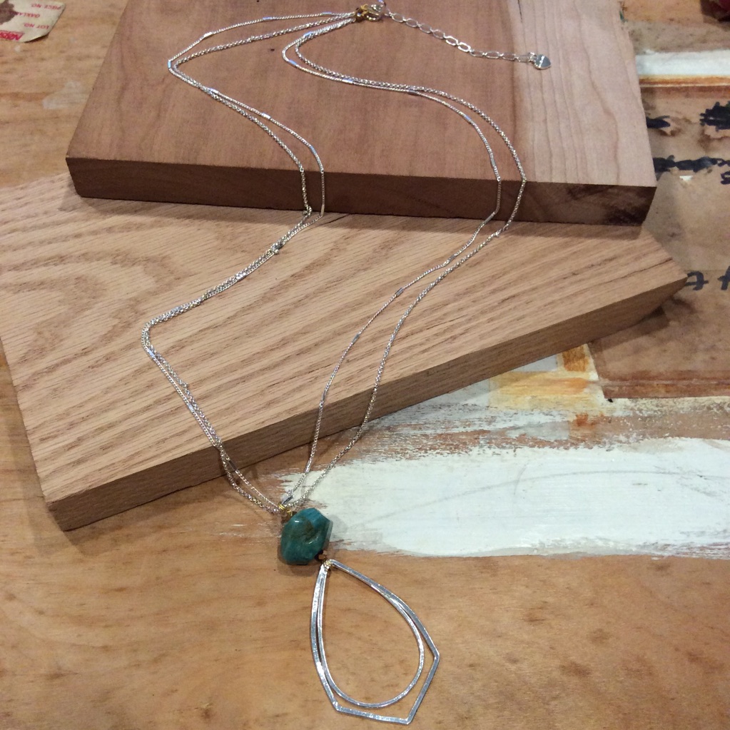 Nakamol Turquoise Pendant Necklace 35$